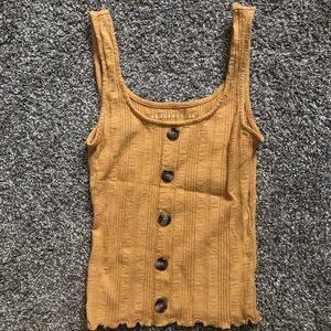 yellow cute tank top